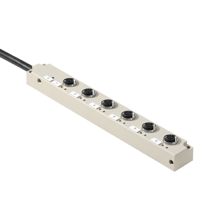 1265930000 - 10m A-Coded Fixed Cable with LED Indicators