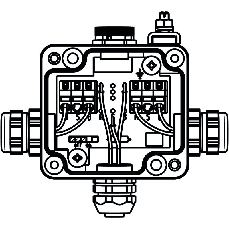 8564060000 - IP66/IP67 Passive Field Distributor for Profibus & Foundation H1