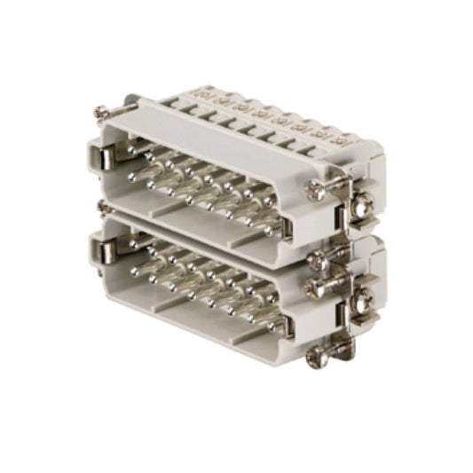1650880000 - 16-Pole Male Connector 250V 16A with Screw Connections