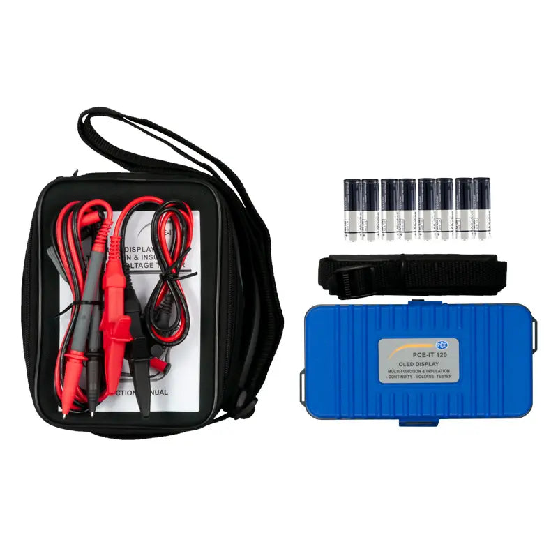 PCE-IT 120 - Compact Insulation Tester Up to 8 GΩ, OLED Display