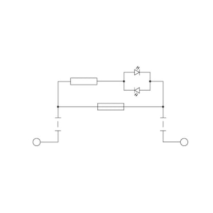 1252210000 - 5-Pole IP20 Plug-In Connector with Fuse, Easy PUSH IN