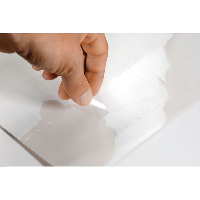 1880810000 - 15mm x 27mm Transparent ClipCard Accessory with 133 Markers  (Pack of 10)