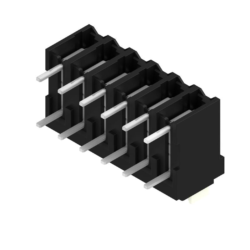 1875960000 - 3.81mm 6-Pole BLACK PCB Terminal with PUSH IN System  (Pack of 265)