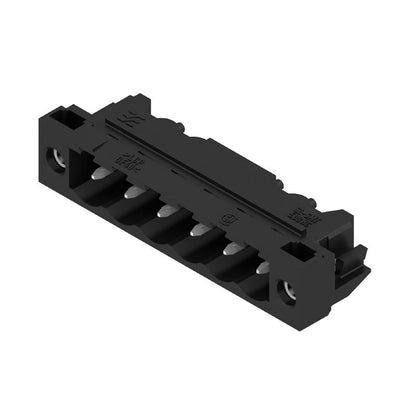 1775274001 - 5.08mm 6-Pole Male PCB Connector, Black, 90-Degree Angle  (Pack of 350)