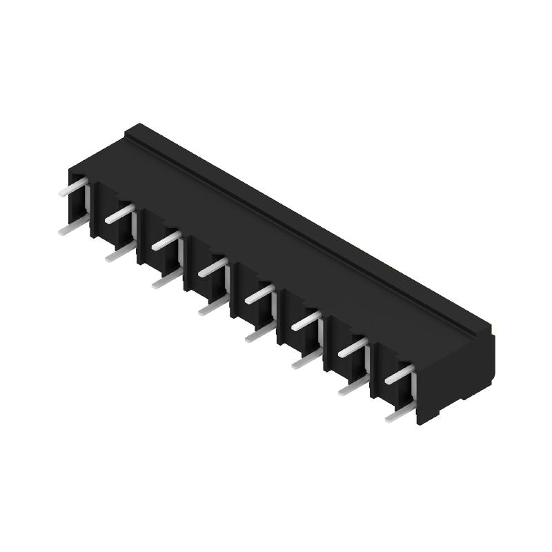 1826270000 - 7.62mm PCB Terminal, 8 Poles, 180° Connection, Black  (Pack of 9)
