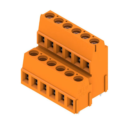 1768890000 - 12-Pole Orange Circuit Board Terminal, 5.08mm Pitch  (Pack of 36)