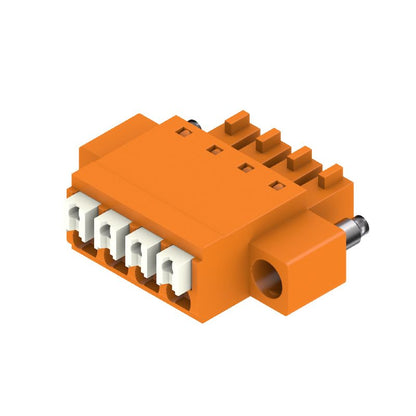 1970370000 - 3.81mm Female PCB Connector with 4 Poles and Push-In Actuator  (Pack of 50)