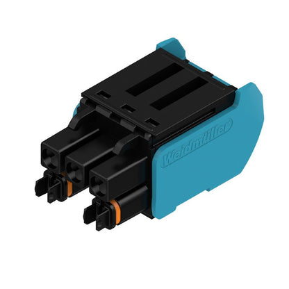 1989200000 - 5mm 180° Female Plug-In Connector with PUSH IN Mechanism  (Pack of 108)