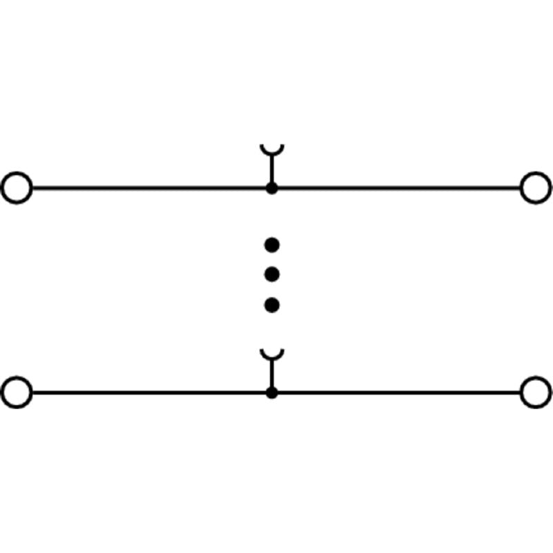 1781740000 - Dark Beige 6mm² Terminal Block, 41A Rating, 2 Connections