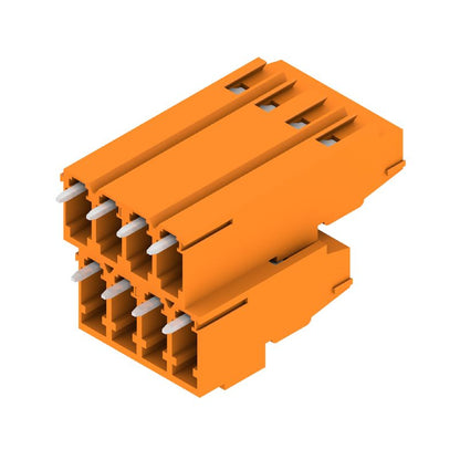1769260000 - 5.08mm PCB Terminal, 8 Poles, 90° Angle, Orange  (Pack of 50)