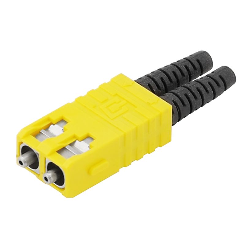 1206720000 - Durable 51mm SCRJ Connector for Plastic Optical Fiber  (Pack of 10)