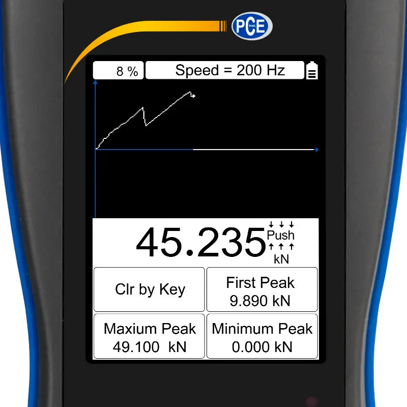 PCE-DFG N 50K - High-Resolution Force Gauge with USB, 6m Cable
