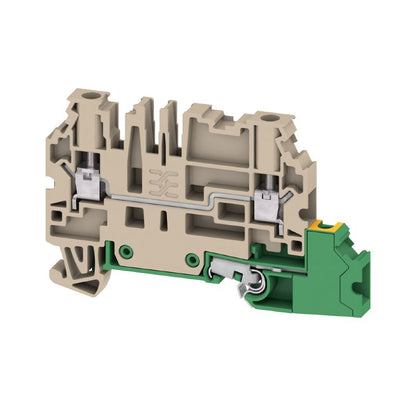 2892700000 - Dark Beige Feed-Through Terminal Block, 4mm², 32A, 800V  (Pack of 50)