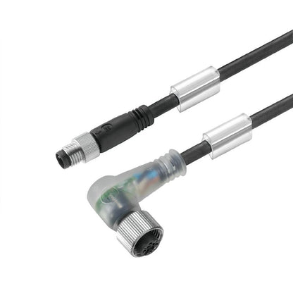 1026210500 - 5m M8/M12 Actuator Line with LED Indicator and PUR Sheath