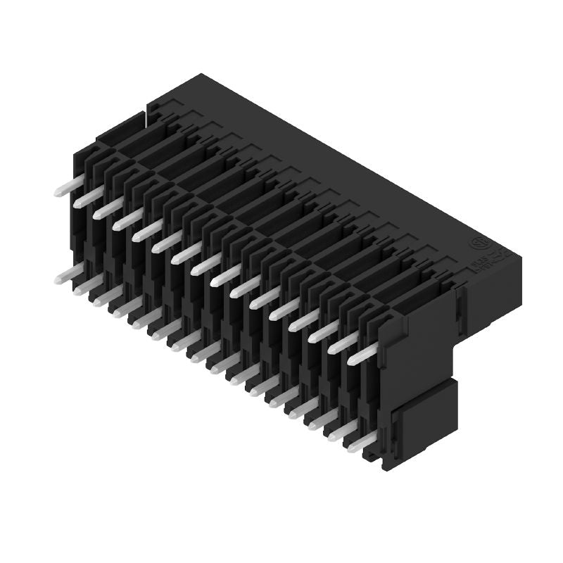 1641800000 - 3.50mm Pitch 32-Pole Male PCB Connector, Black Tinned  (Pack of 10)
