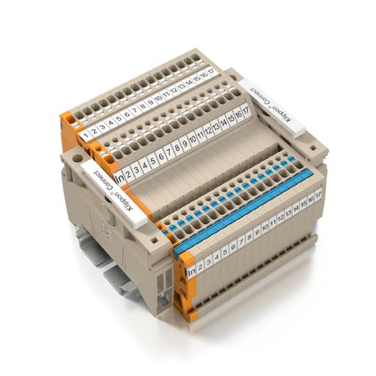 2579610000 - Orange Push-in Terminal, 1.5 mm², 250 V, 13.5 A  (Pack of 100)