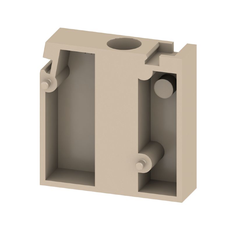 0697560000 - Dark Beige Partition Plate 25.85mm, V-0 Compliant, 50 Units  (Pack of 50)