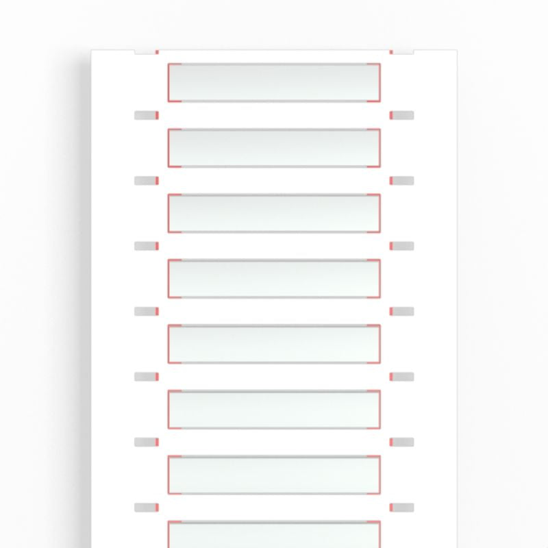 2438010000 - 50.8x7.6mm White Cable Marker for THM Printers  (Pack of 1000)