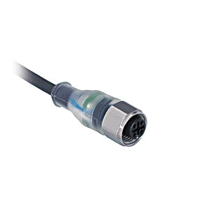 ZAS02R201 - Halogen-Free M12 4-Pin Connection Line, IP69K Rated