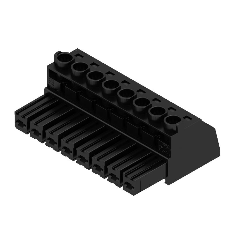 1929990000 - 7.62mm PCB Female Plug Connector, 8-Pole, 180-Degree Angle  (Pack of 25)