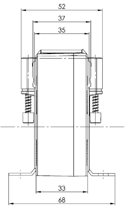 CMA-31-125-5A-2,5VA-0,5 - 125A Closed Current Transformer, RoHS Compliant, 2.5 VA