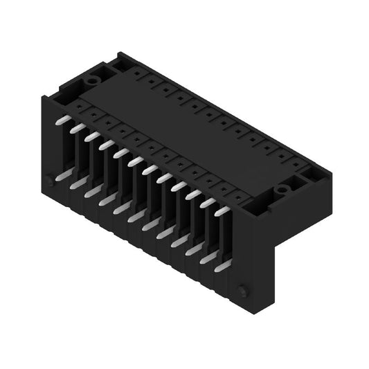 1034080000 - 24-Pole 3.81mm Male PCB Connector with Flange, Black  (Pack of 50)