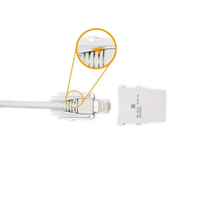 2592260000 - Compact RJ45 Module, 54.85mm Height, Durable Polycarbonate