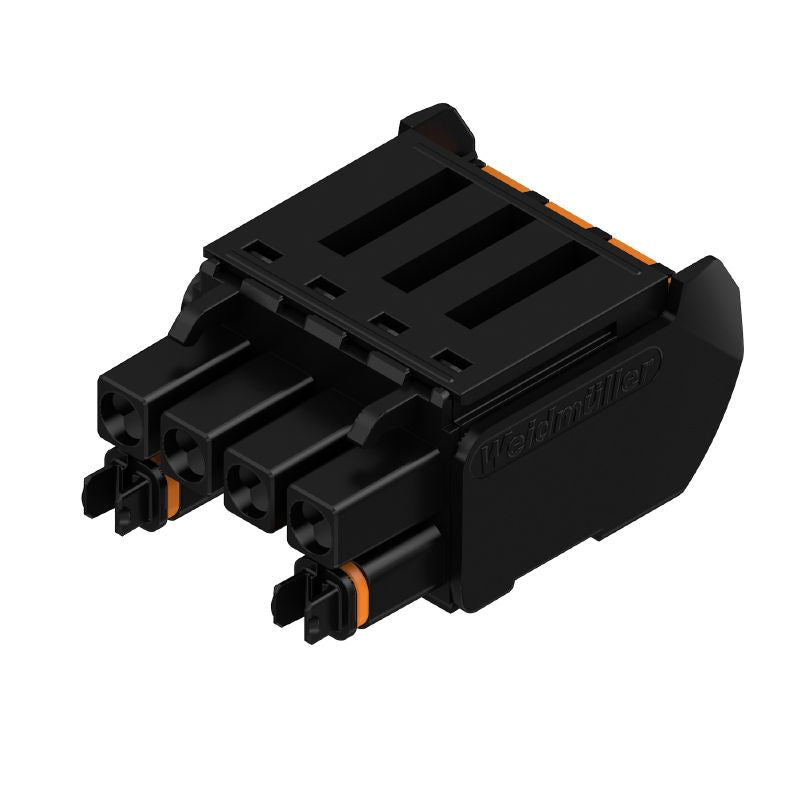 1497500000 - 5.00mm 4-Pole PCB Female Connector with 180° Connection  (Pack of 78)