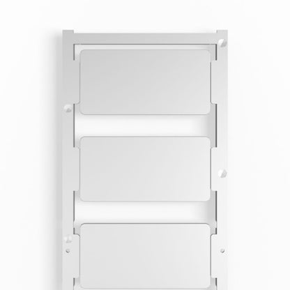 1072680000 - 30x60mm Grey ClipCard Marker with Double-Sided Tape  (Pack of 30)