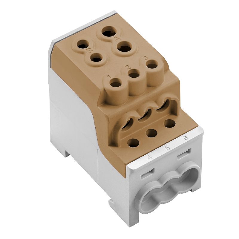 2814520000 - 8-Port Brown Terminal, 70 mm², 200 A, 1000 V  (Pack of 3)
