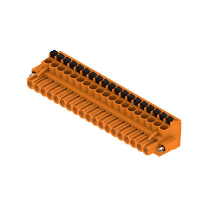 1002260000 - 19-Pole Female PCB Connector with Push-In Technology  (Pack of 12)