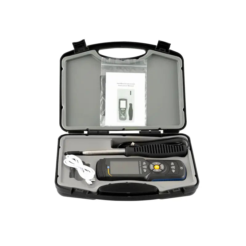PCE-HWA 30 - Hot Wire Thermometer with Data Logger & Telescopic Arm