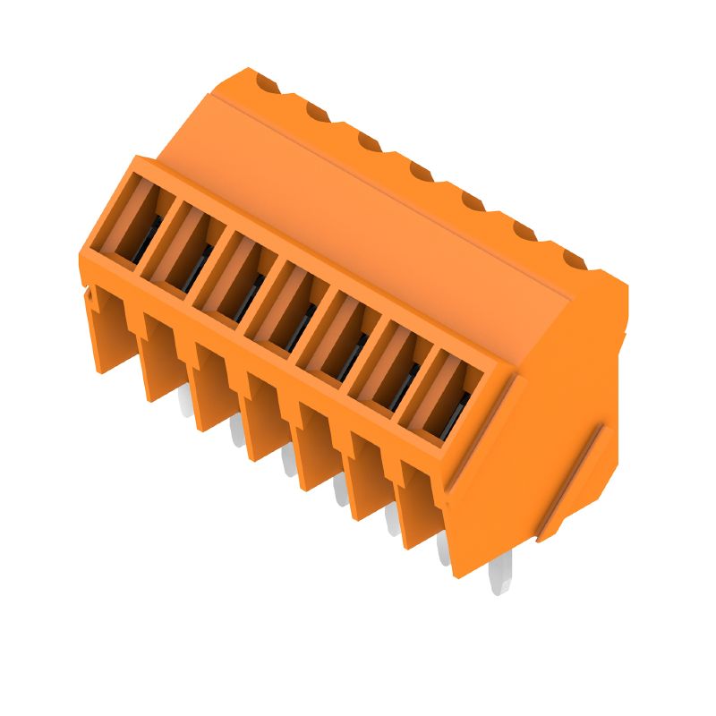 1845250000 - 3.50mm Orange PCB Terminal, 7 Poles, Clamping Connection  (Pack of 72)