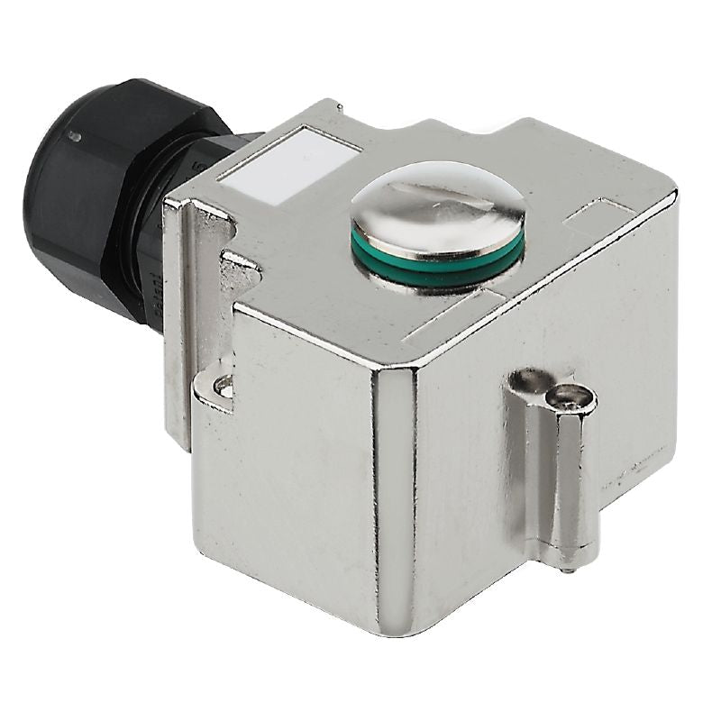 1724752000 - IP68 Zinc Diecast Hood with M20 Outlet, 10A Rating
