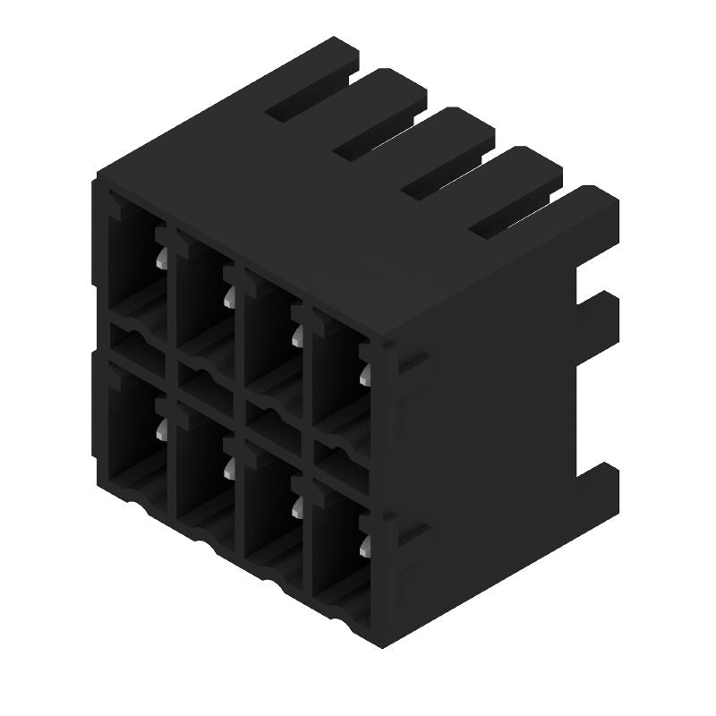 2458520000 - 3.81mm Black 8-Pole PCB Connector with 1.5mm Pins  (Pack of 170)