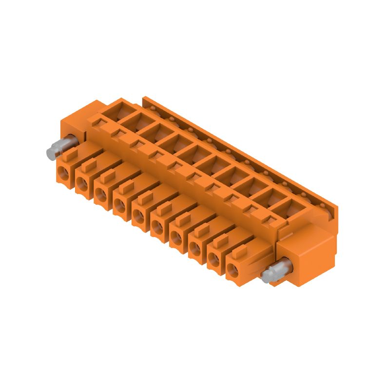 1940060000 - 3.81mm Female PCB Connector with 10 Poles, 90° Angle  (Pack of 50)