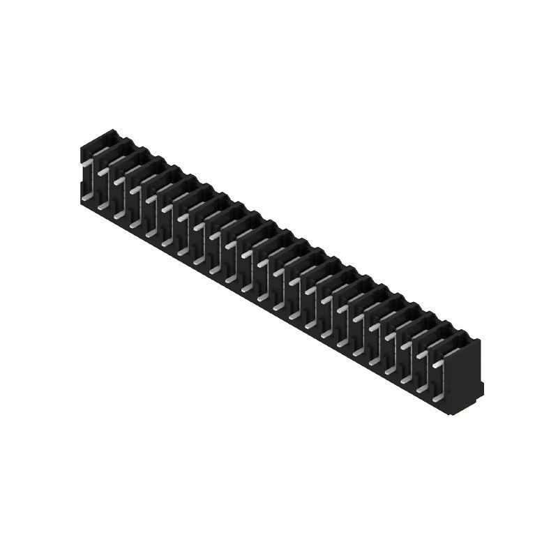 1869580000 - 3.81mm Terminal Block, 23 Poles, 90° Angle, Black  (Pack of 6)