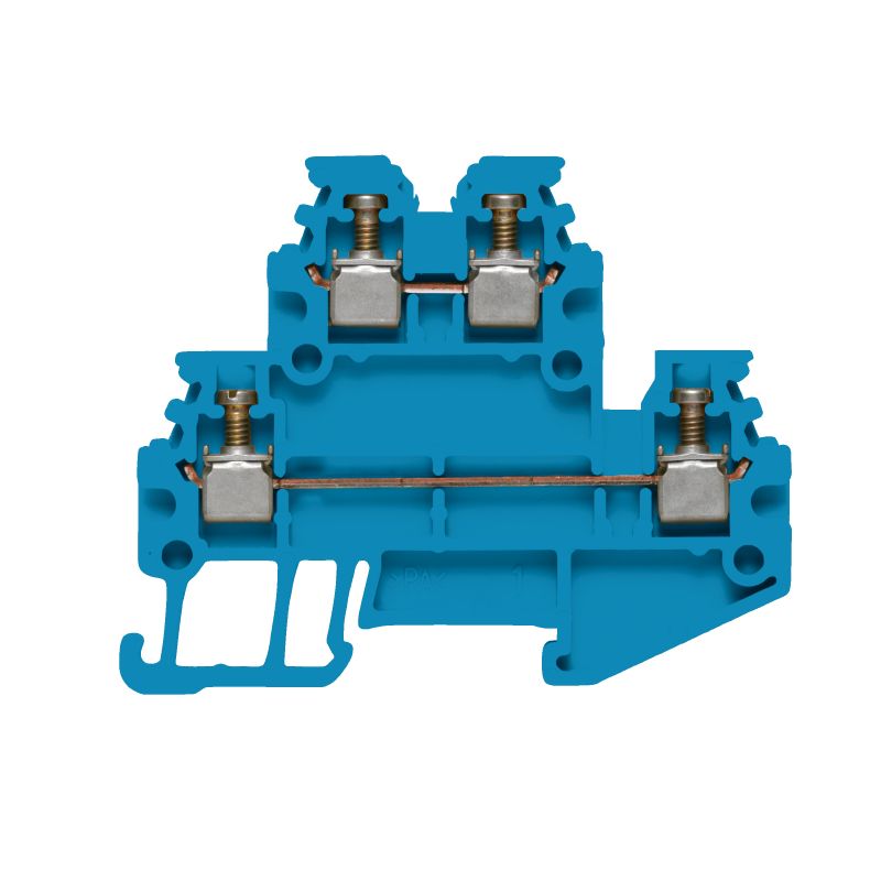 1754180000 - 1.5 mm² Blue Terminal for TS 15 Mounting Rail  (Pack of 100)