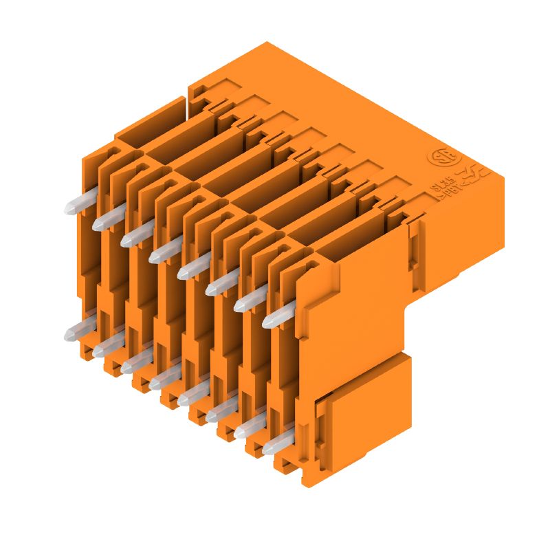 1641140000 - 16-Pole 3.50mm Male PCB Connector with 180° Angle  (Pack of 20)