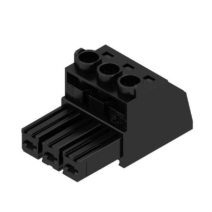 1929940000 - 3-Pole 7.62mm PCB Female Plug Connector with Clamping Yoke  (Pack of 100)
