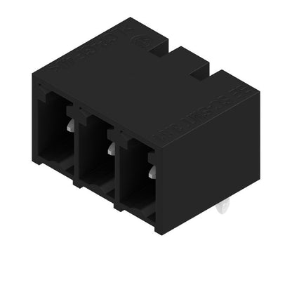 1862480000 - 3-Pole 3.81mm PCB Male Header Connector in Black  (Pack of 50)