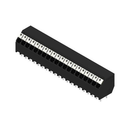 1885830000 - 3.5mm PCB Terminal, 20 Poles, 135° Angle, Black  (Pack of 7)