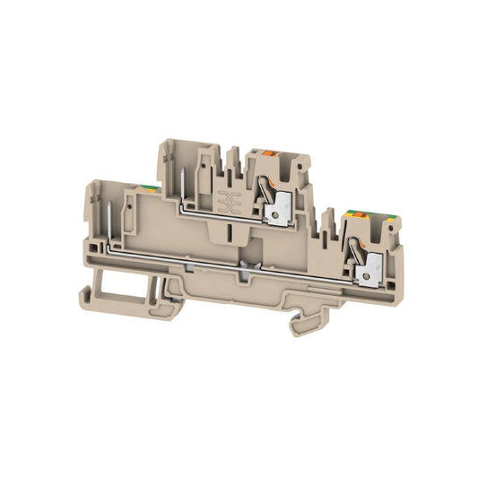 1548130000 - Dark Beige 2.5 mm² Feed-Through Terminal, 800V, 24A  (Pack of 50)