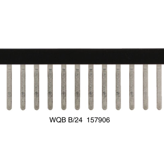 1579060000 - Insulated 24-Pole Black Cross-Connector with 5.10mm Pitch  (Pack of 20)