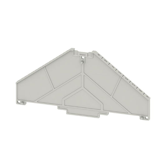 1314690000 - Grey 2mm Polycarbonate Partition Plate for Easy Installation  (Pack of 10)