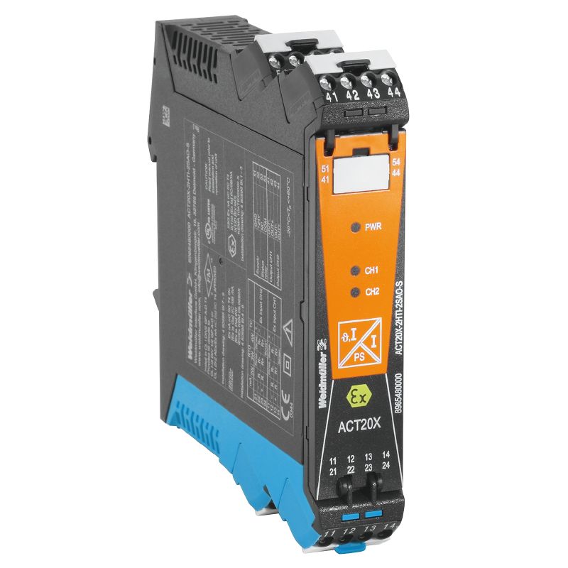 8965480000 - 2-Channel Signal Isolator for Hazardous Areas with Diagnostics