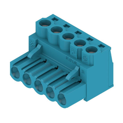 1137280000 - 5-Pole Female PCB Connector with 5.08mm Spacing, 180° Clamping  (Pack of 72)