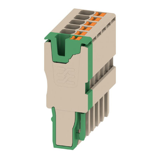 2712770000 - 800V 24A Beige Plug, 6 Poles, Wemid Construction  (Pack of 25)