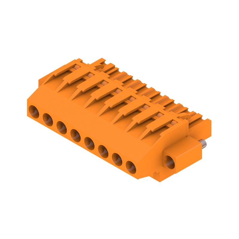 1950370000 - 5.08mm Female PCB Connector with 8 Poles and Clamping Yoke  (Pack of 36)