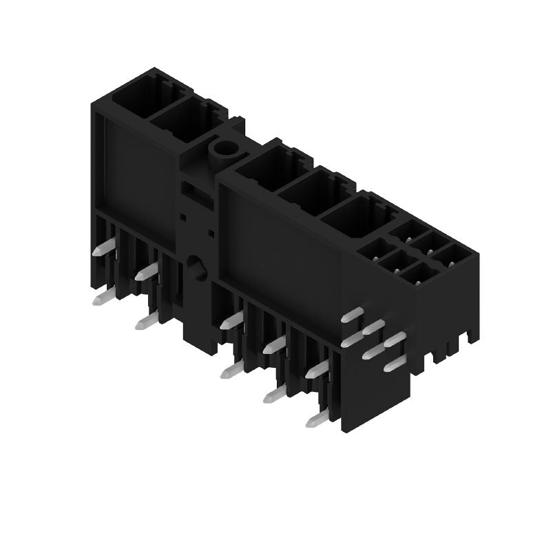 1156930000 - 5-Pole 7.62mm Pitch Black Connector with THT Solder  (Pack of 30)